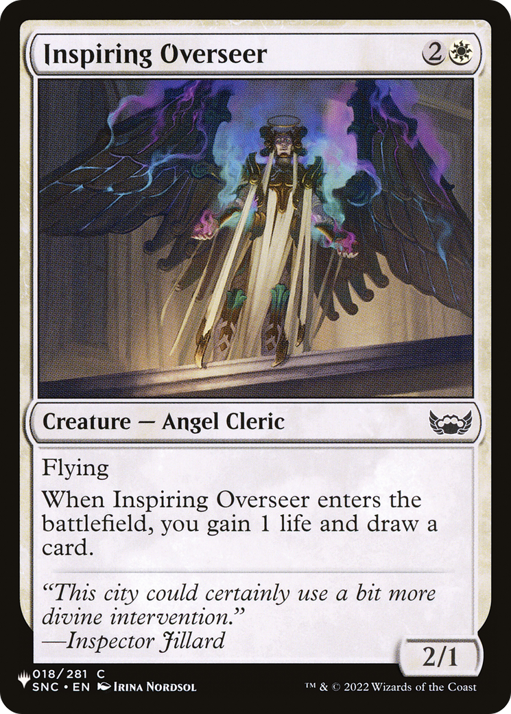 Inspiring Overseer [The List] | Fandemonia Ltd