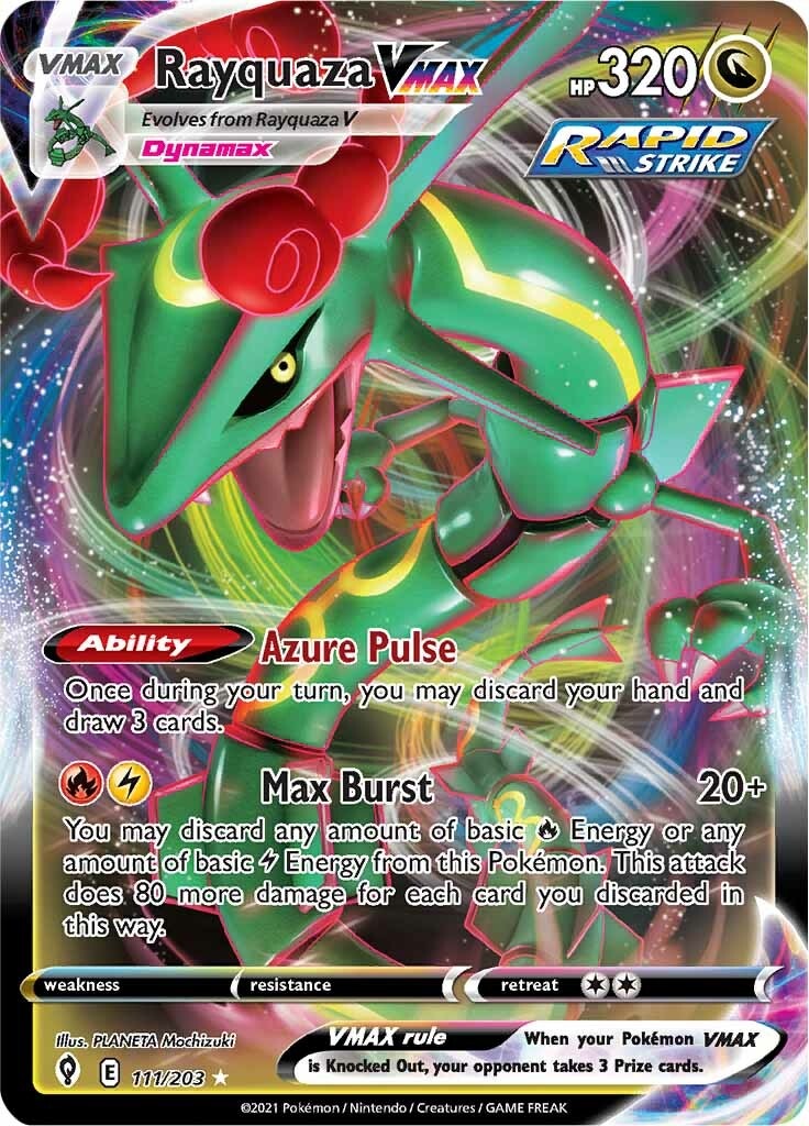 Rayquaza VMAX (111/203) [Sword & Shield: Evolving Skies] | Fandemonia Ltd