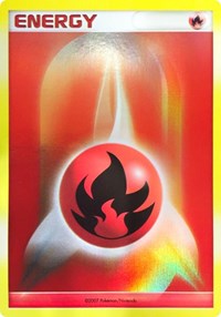 Fire Energy (2007 2008 League Promo) [League & Championship Cards] | Fandemonia Ltd