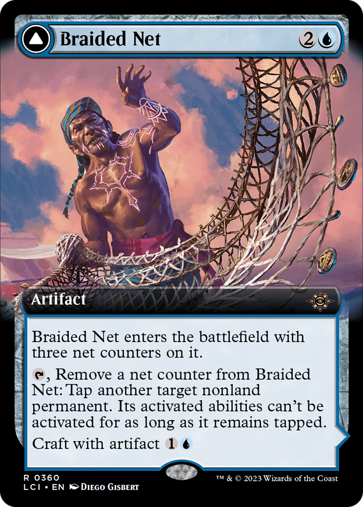 Braided Net // Braided Quipu (Extended Art) [The Lost Caverns of Ixalan] | Fandemonia Ltd