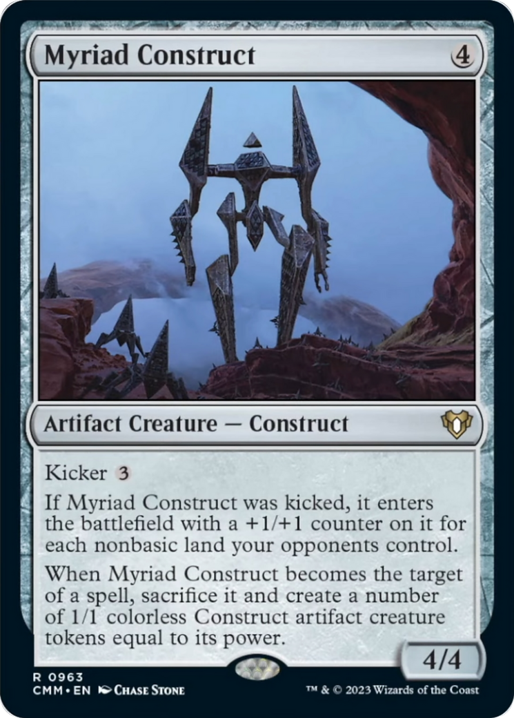 Myriad Construct [Commander Masters] | Fandemonia Ltd