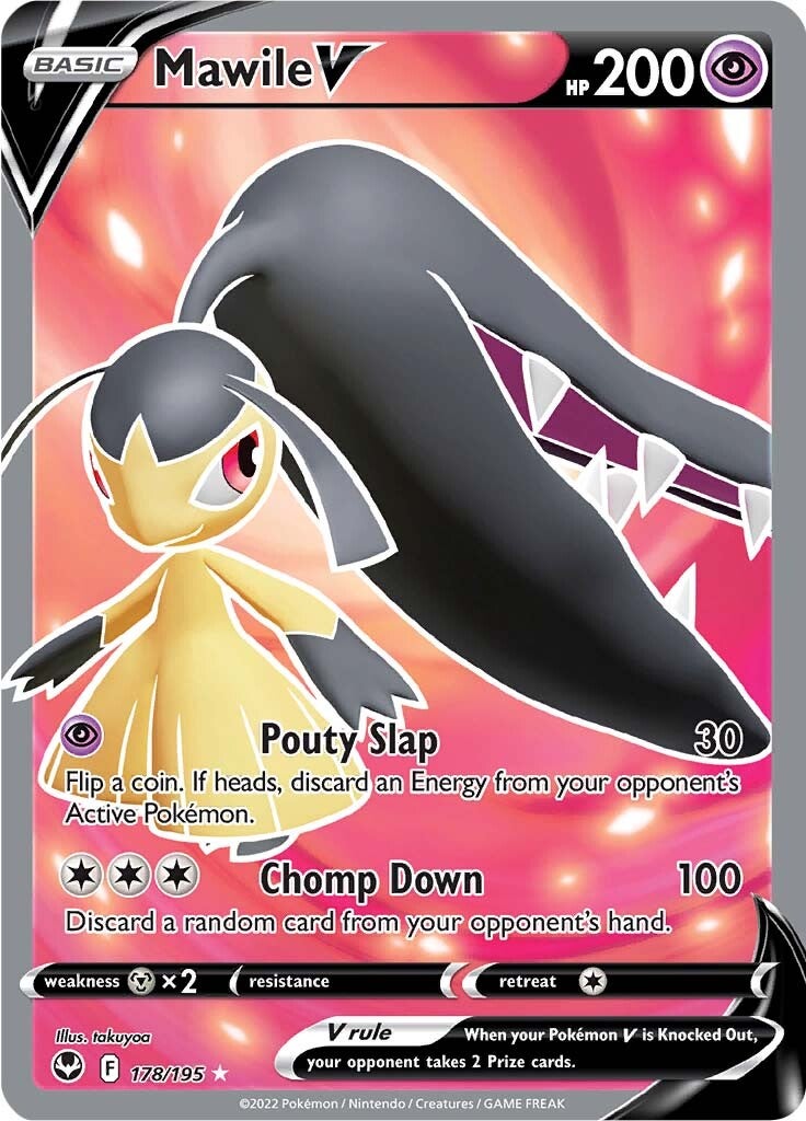 Mawile V (178/195) [Sword & Shield: Silver Tempest] | Fandemonia Ltd