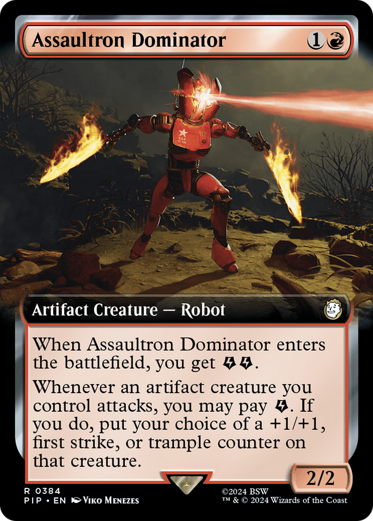 Assaultron Dominator (Extended Art) [Fallout] | Fandemonia Ltd