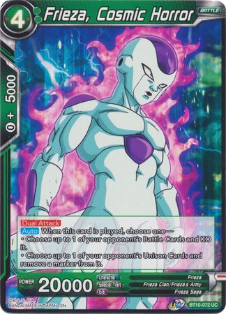 Frieza, Cosmic Horror (BT10-072) [Rise of the Unison Warrior 2nd Edition] | Fandemonia Ltd