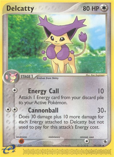 Delcatty (29/109) [EX: Ruby & Sapphire] | Fandemonia Ltd