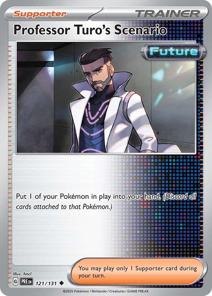 Professor Turo's Scenario (121/131) [Scarlet & Violet: Prismatic Evolutions] | Fandemonia Ltd