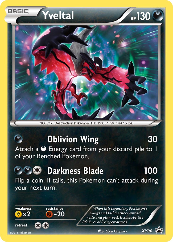 Yveltal (XY06) [XY: Black Star Promos] | Fandemonia Ltd