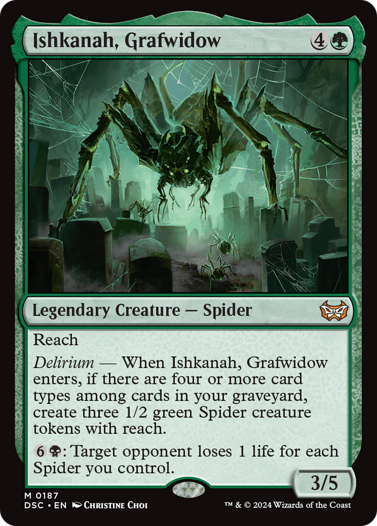 Ishkanah, Grafwidow [Duskmourn: House of Horror Commander] | Fandemonia Ltd