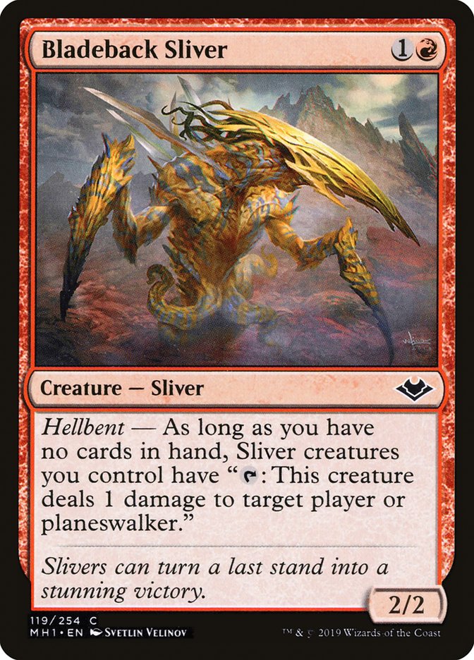 Bladeback Sliver [Modern Horizons] | Fandemonia Ltd