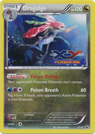 Dragalge (XY10) (Staff) [XY: Black Star Promos] | Fandemonia Ltd