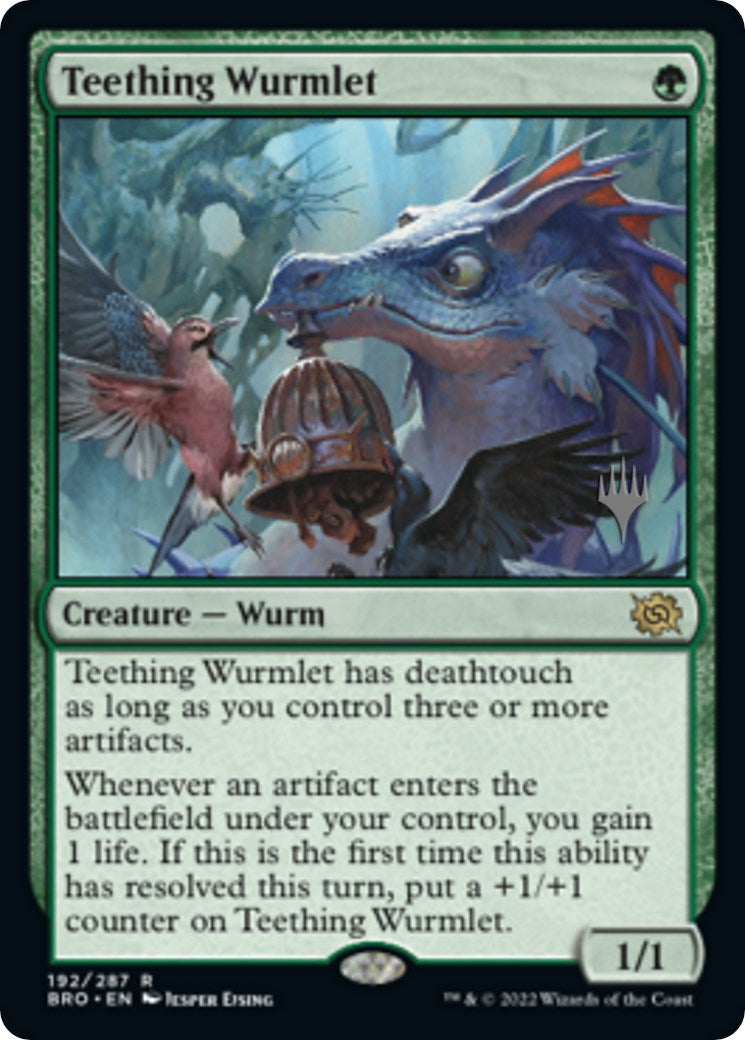 Teething Wurmlet (Promo Pack) [The Brothers' War Promos] | Fandemonia Ltd