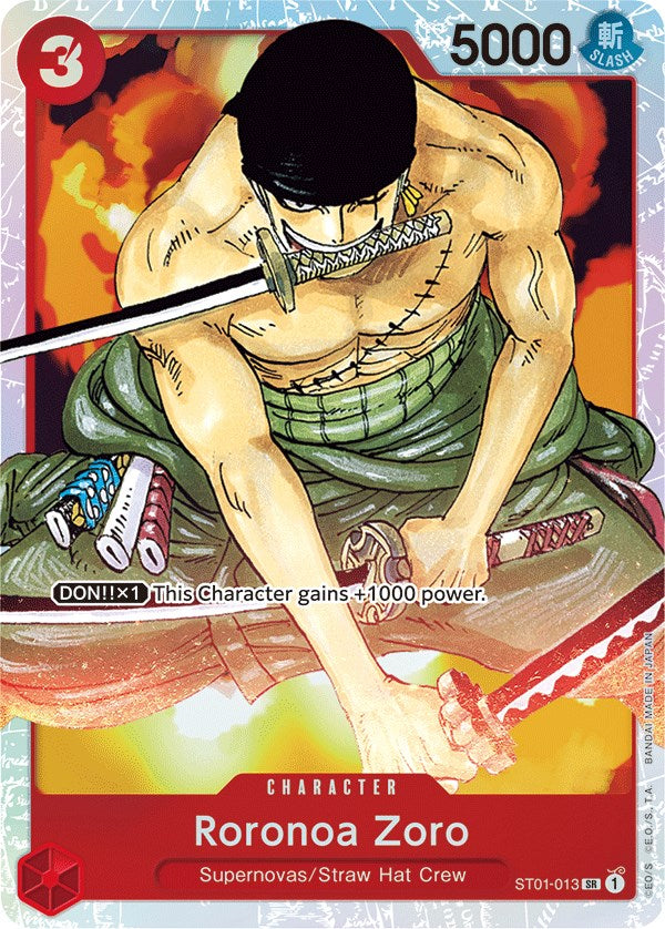 Roronoa Zoro [Starter Deck: Straw Hat Crew] | Fandemonia Ltd