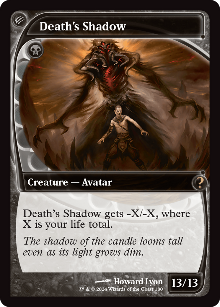 Death's Shadow (Future Sight) [Mystery Booster 2] | Fandemonia Ltd