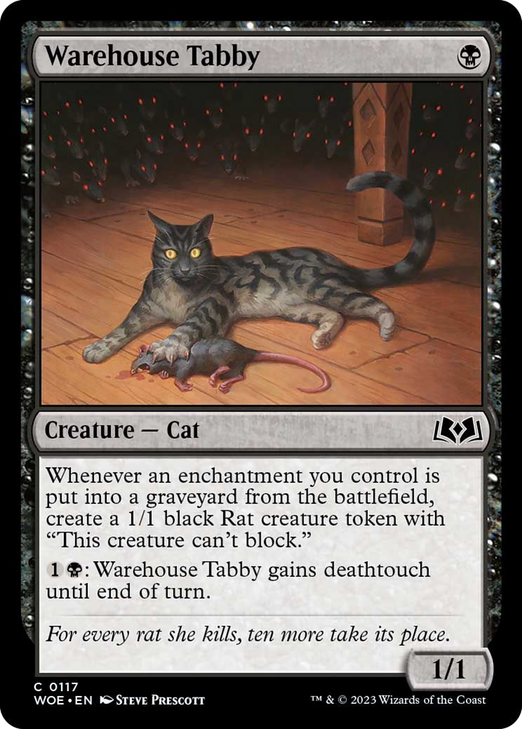 Warehouse Tabby [Wilds of Eldraine] | Fandemonia Ltd