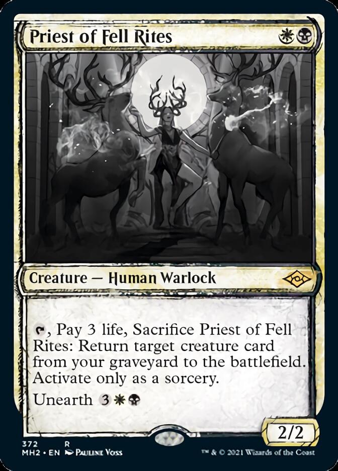 Priest of Fell Rites (Sketch) [Modern Horizons 2] | Fandemonia Ltd