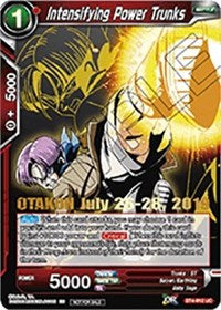 Intensifying Power Trunks (OTAKON 2019) (BT4-012_PR) [Promotion Cards] | Fandemonia Ltd