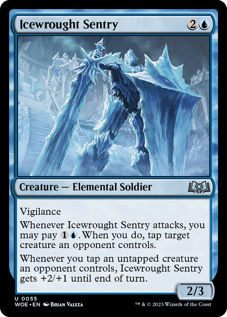 Icewrought Sentry [Wilds of Eldraine] | Fandemonia Ltd