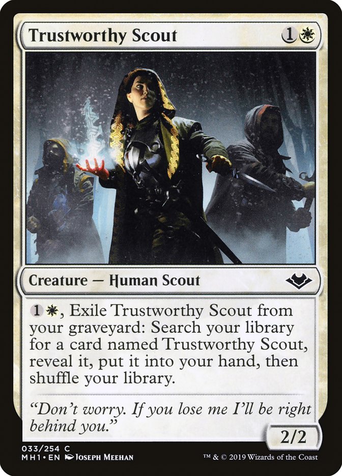 Trustworthy Scout [Modern Horizons] | Fandemonia Ltd