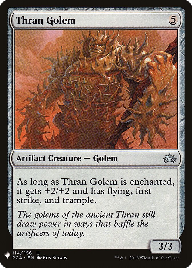 Thran Golem [Mystery Booster] | Fandemonia Ltd