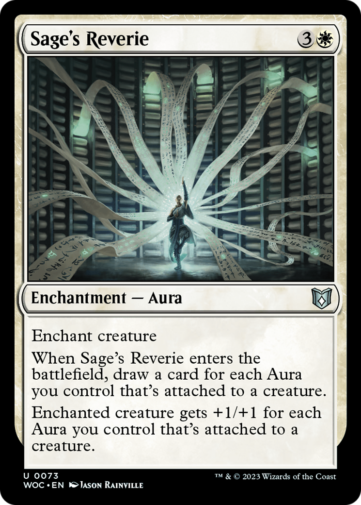 Sage's Reverie [Wilds of Eldraine Commander] | Fandemonia Ltd