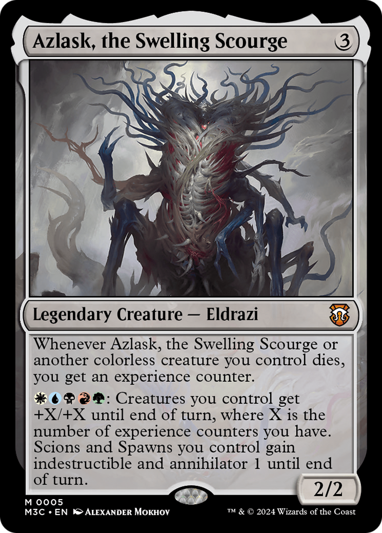 Azlask, the Swelling Scourge [Modern Horizons 3 Commander] | Fandemonia Ltd