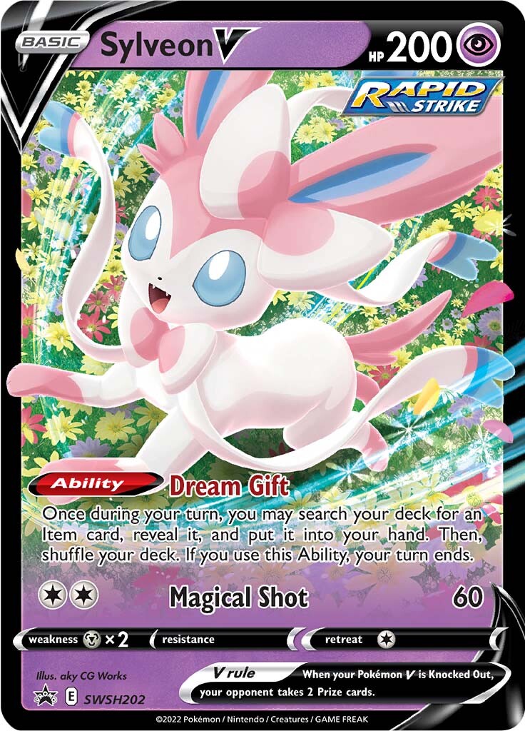 Sylveon V (SWSH202) [Sword & Shield: Black Star Promos] | Fandemonia Ltd