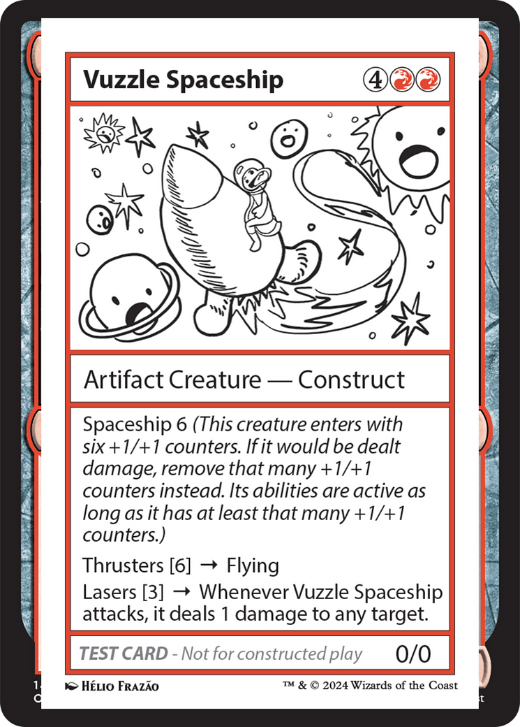 Vuzzle Spaceship [Mystery Booster 2 Playtest Cards] | Fandemonia Ltd