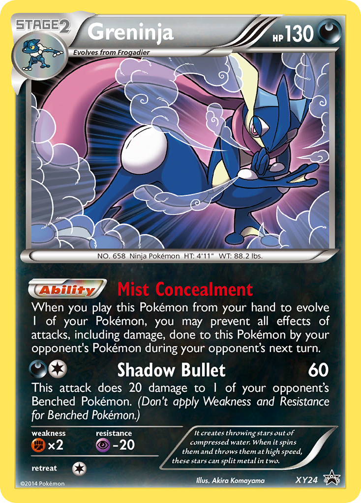 Greninja (XY24) [XY: Black Star Promos] | Fandemonia Ltd