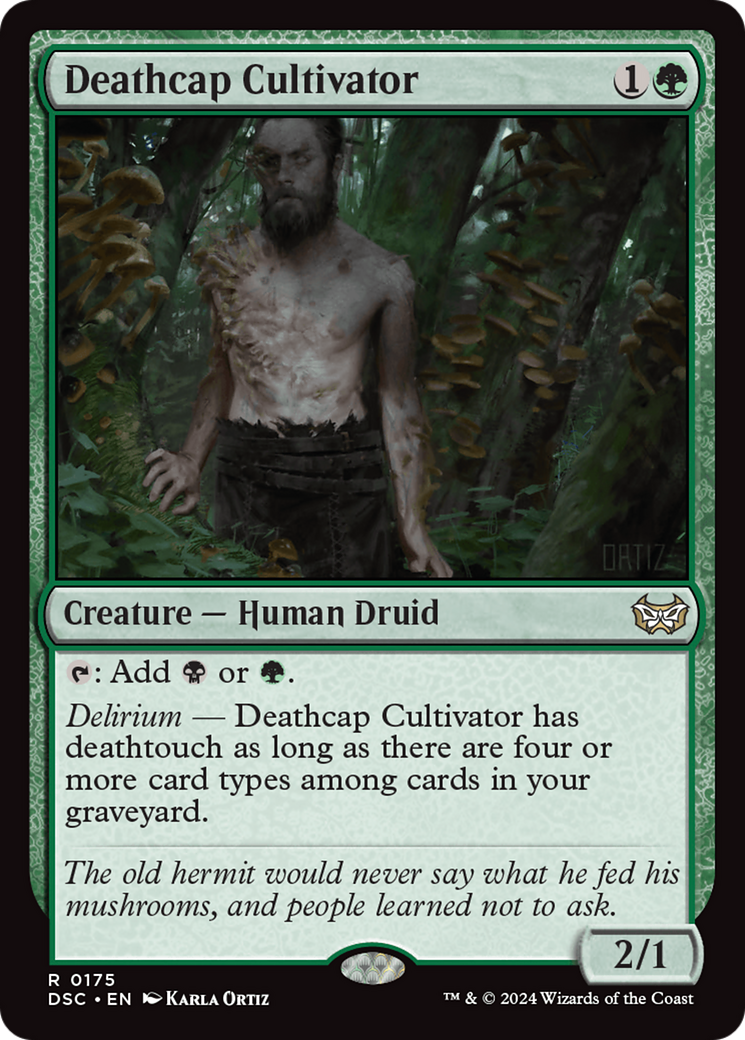 Deathcap Cultivator [Duskmourn: House of Horror Commander] | Fandemonia Ltd