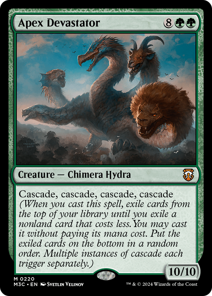 Apex Devastator [Modern Horizons 3 Commander] | Fandemonia Ltd