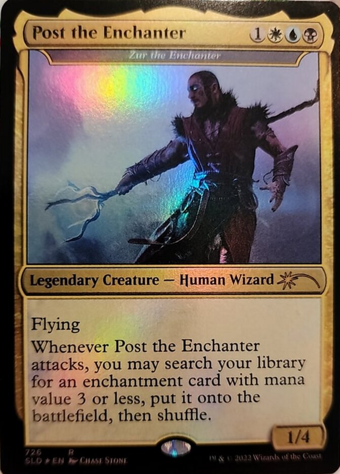 Zur the Enchanter - Post the Enchanter [Secret Lair Drop Promos] | Fandemonia Ltd