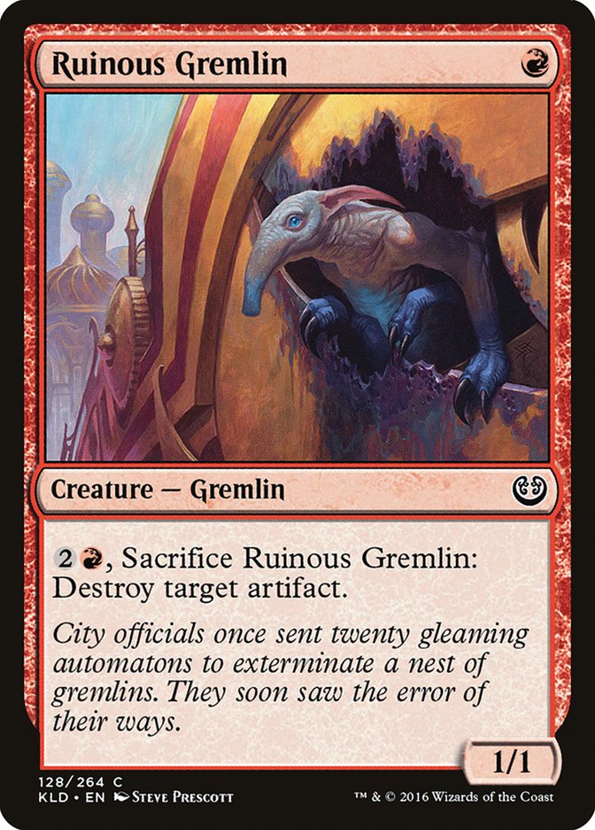 Ruinous Gremlin [Kaladesh] | Fandemonia Ltd