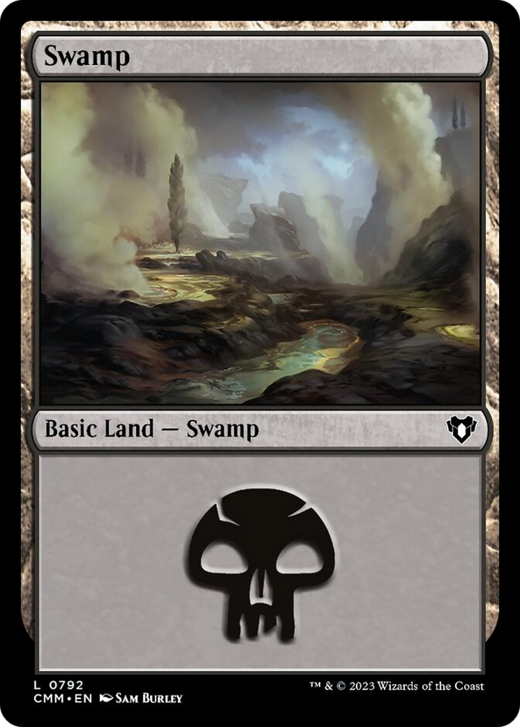 Swamp (792) [Commander Masters] | Fandemonia Ltd