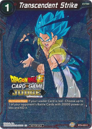 Transcendent Strike (BT6-025) [Judge Promotion Cards] | Fandemonia Ltd