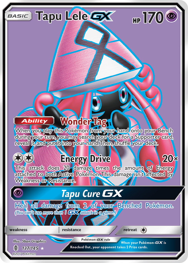 Tapu Lele GX (137/145) [Sun & Moon: Guardians Rising] | Fandemonia Ltd