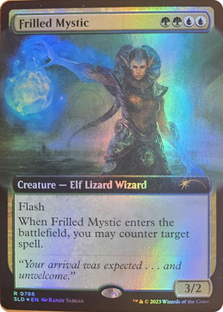 Frilled Mystic (Extended Art) [Secret Lair Drop Series] | Fandemonia Ltd