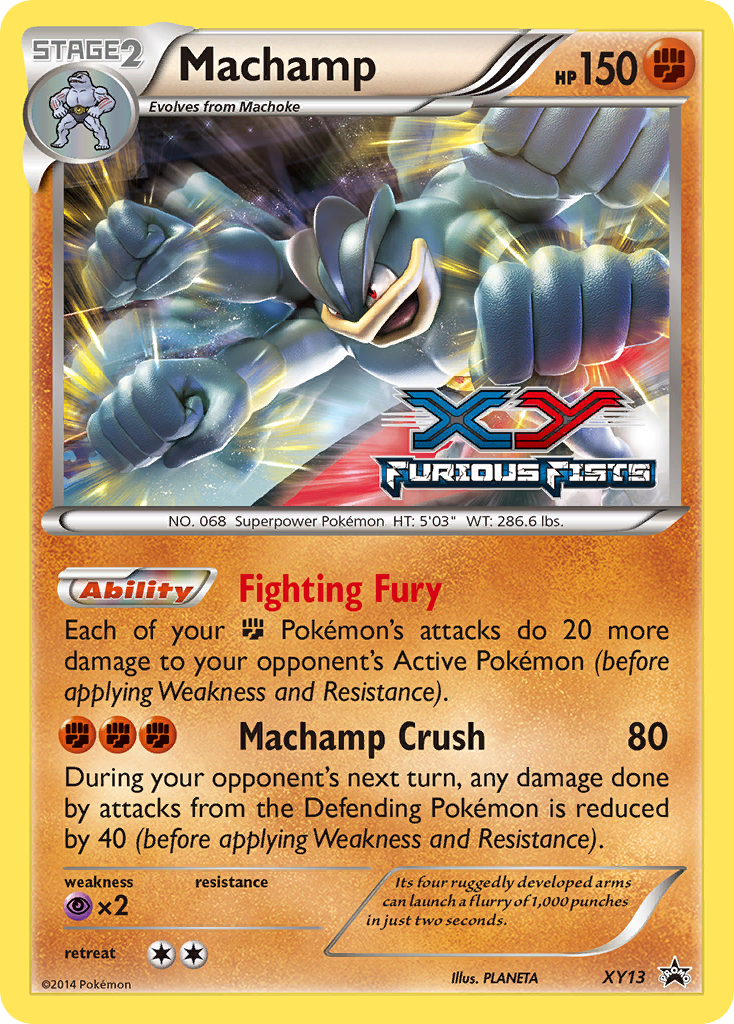 Machamp (XY13) [XY: Black Star Promos] | Fandemonia Ltd