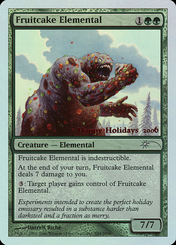 Fruitcake Elemental [Happy Holidays] | Fandemonia Ltd