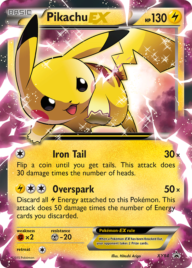 Pikachu EX (XY84) [XY: Black Star Promos] | Fandemonia Ltd