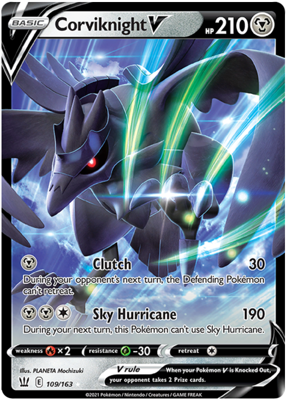 Corviknight V (109/163) [Sword & Shield: Battle Styles] | Fandemonia Ltd