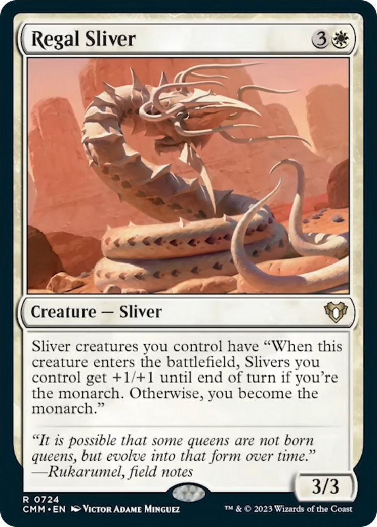 Regal Sliver [Commander Masters] | Fandemonia Ltd