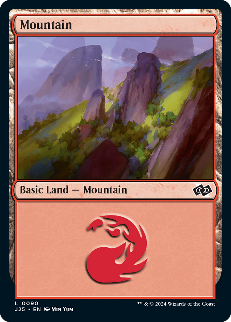 Mountain (90) [Foundations Jumpstart] | Fandemonia Ltd