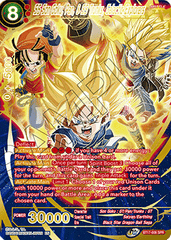 SS Son Goku, Pan, & SS Trunks, Galactic Explorers (SPR) (BT17-009) [Ultimate Squad] | Fandemonia Ltd