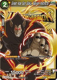 Great Ape Son Goku, Saiyan Instincts (DB1-064) [Tournament Promotion Cards] | Fandemonia Ltd