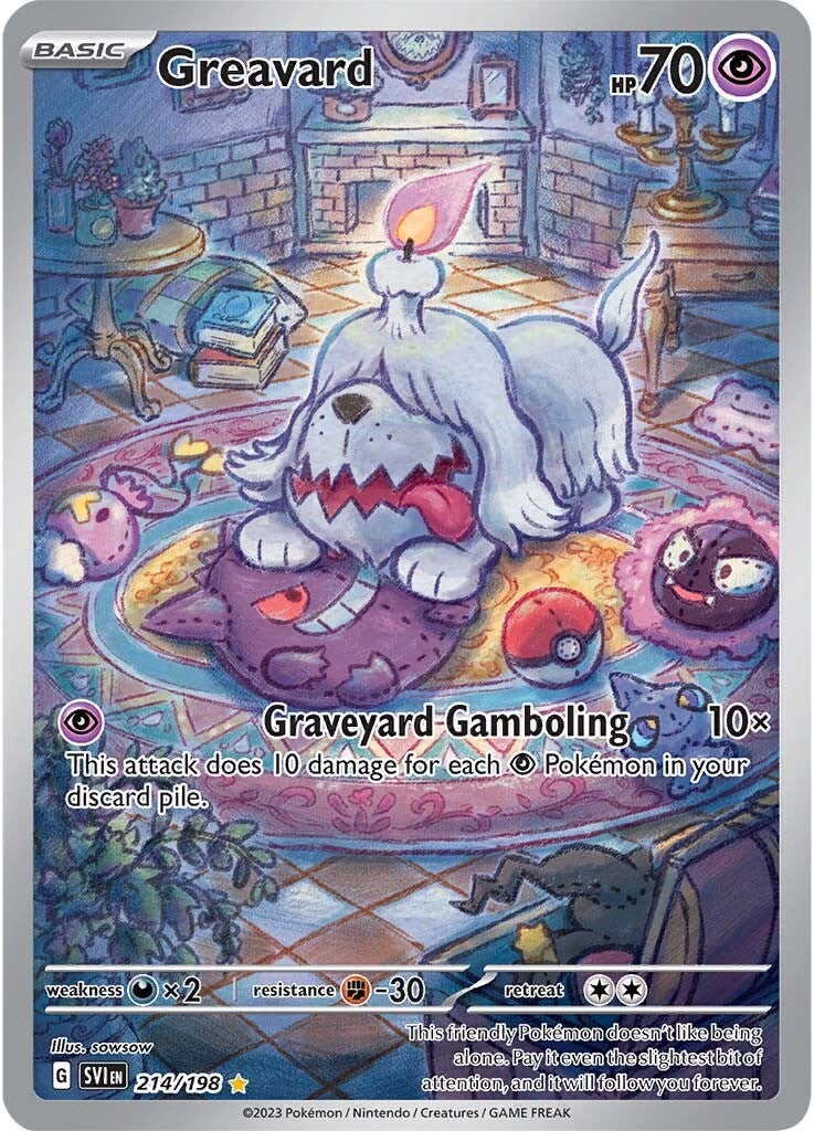 Greavard (214/198) [Scarlet & Violet: Base Set] | Fandemonia Ltd