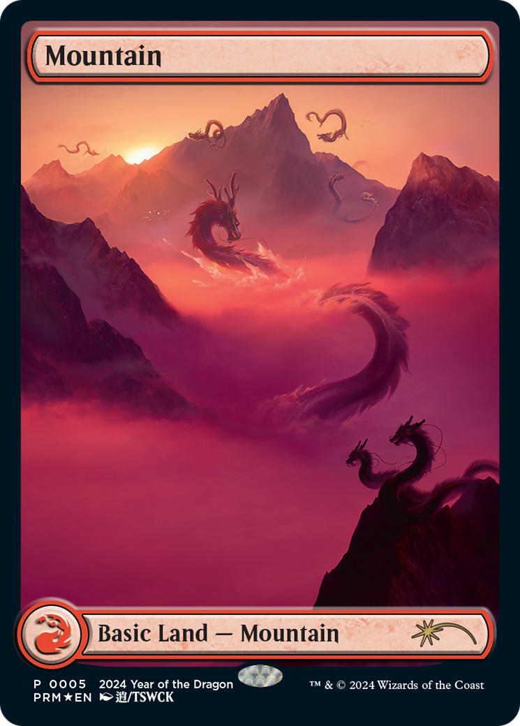 Mountain (Year of the Dragon 2024) [Standard Showdown Promos] | Fandemonia Ltd