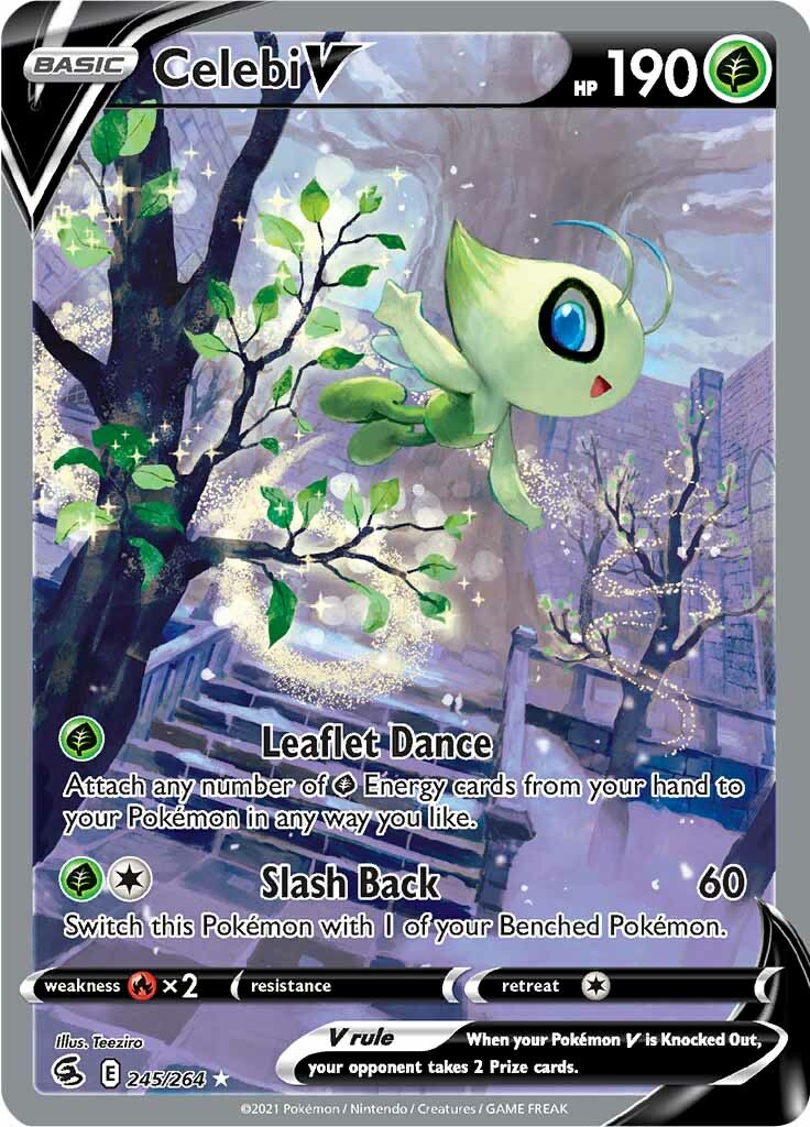 Celebi V (245/264) [Sword & Shield: Fusion Strike] | Fandemonia Ltd