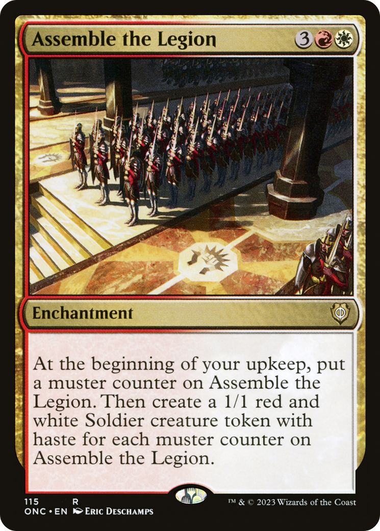 Assemble the Legion [Phyrexia: All Will Be One Commander] | Fandemonia Ltd