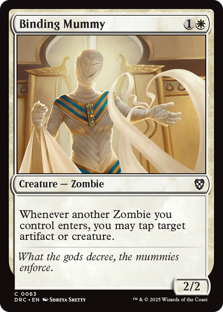 Binding Mummy [Aetherdrift Commander] | Fandemonia Ltd