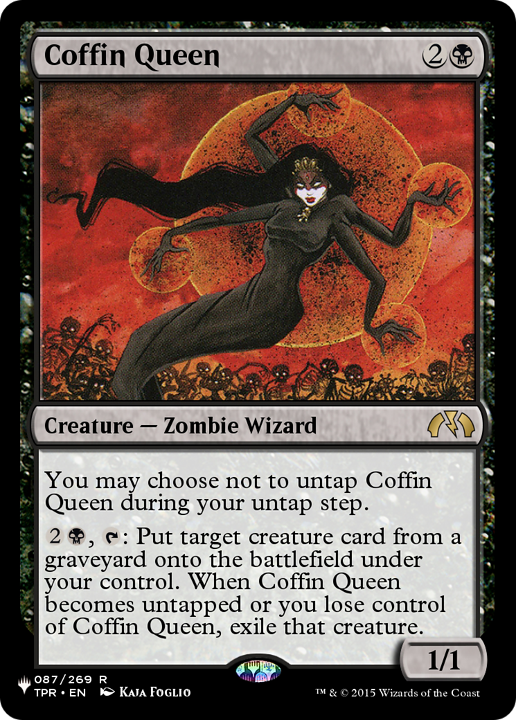 Coffin Queen [The List] | Fandemonia Ltd